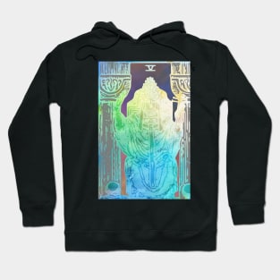 The Hierophant - A Soft Tarot Print Hoodie